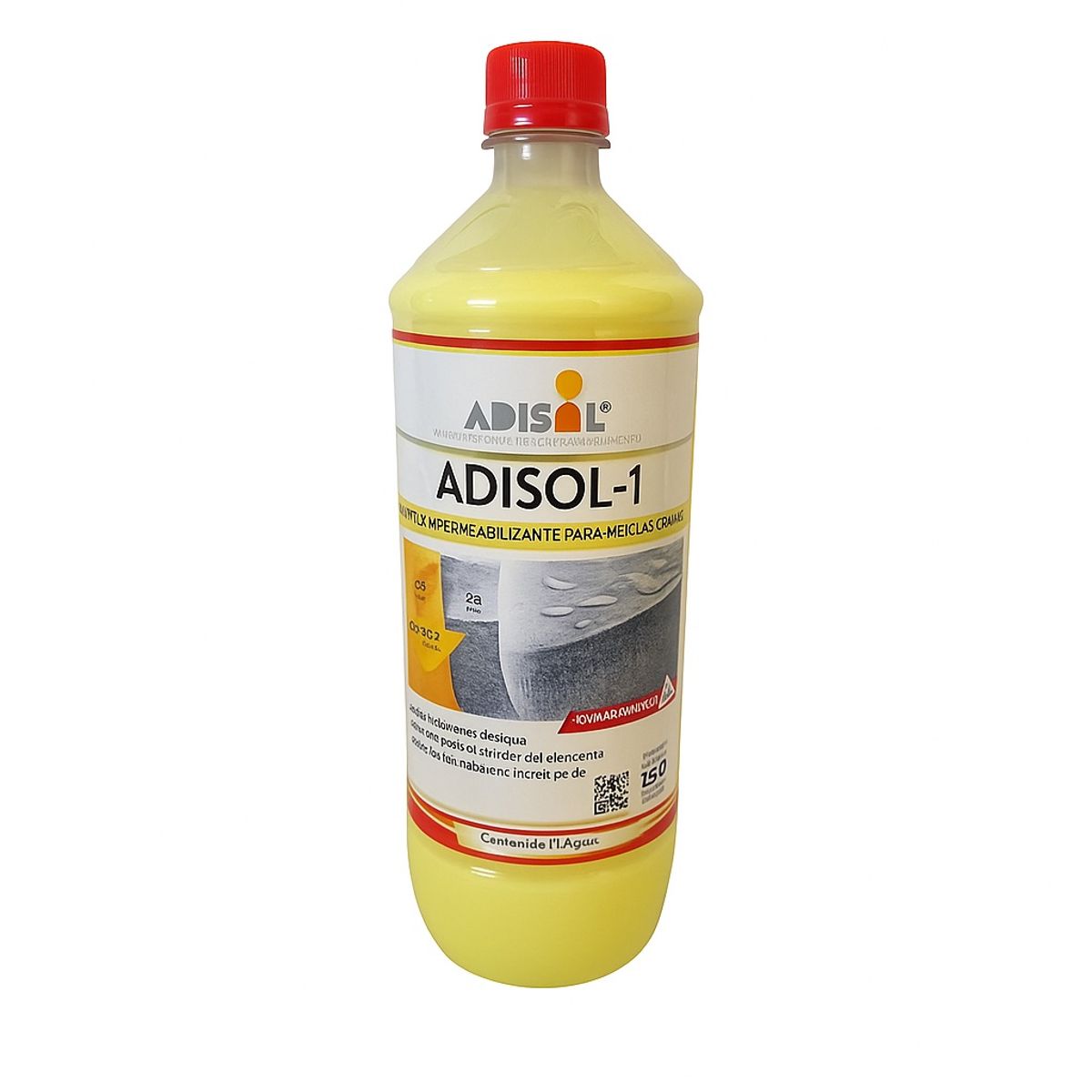 TAKURU - Aditivo Hidrófugo ADISOL 1 - Impermeabilización para Morteros y Hormigón