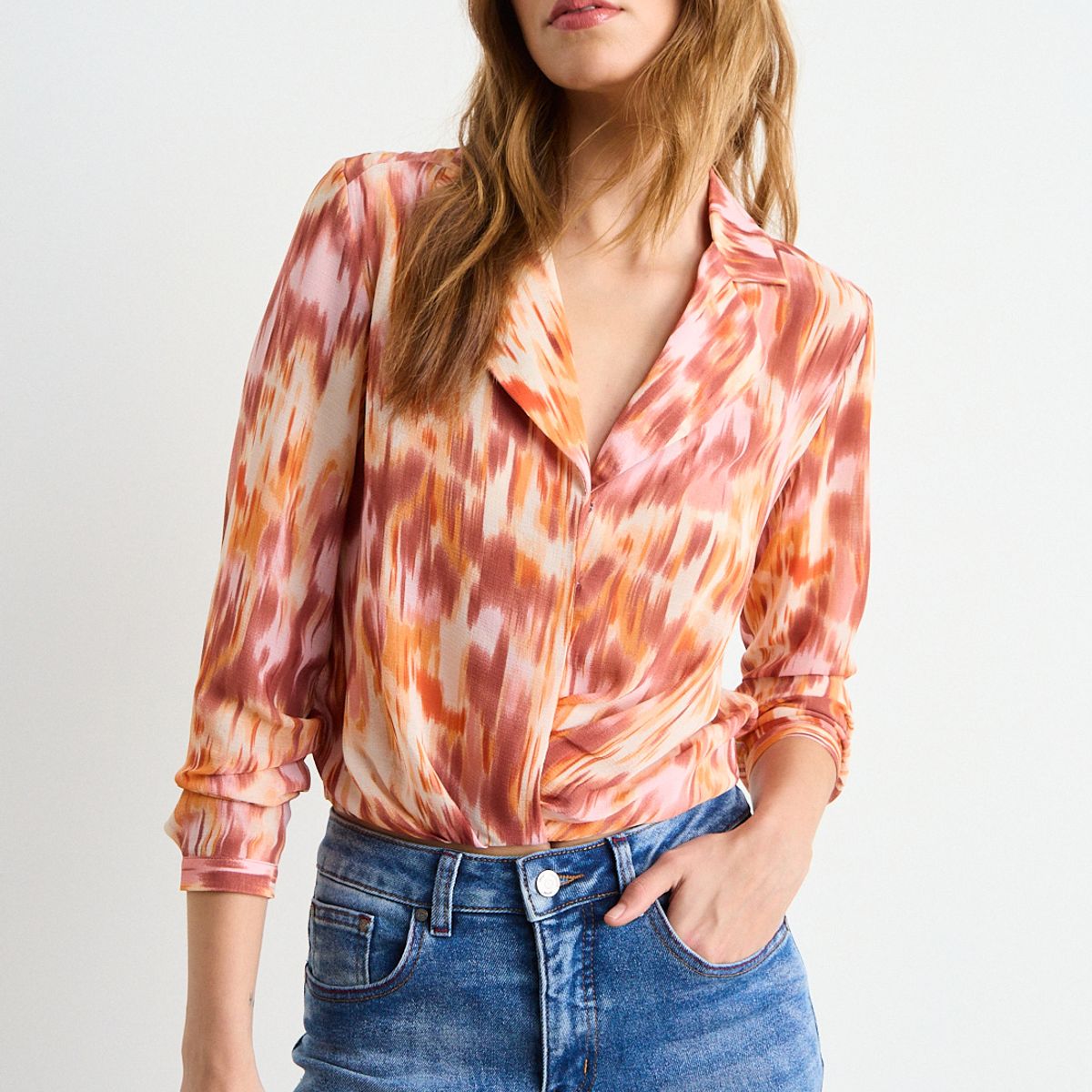 IO - Blusa Fantasia Mujer Fucsia Io