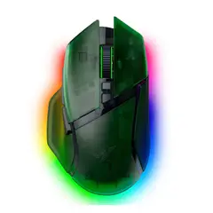 RAZER - Mouse Gamer Basilisk V3 Pro 35K Phantom Green Edition