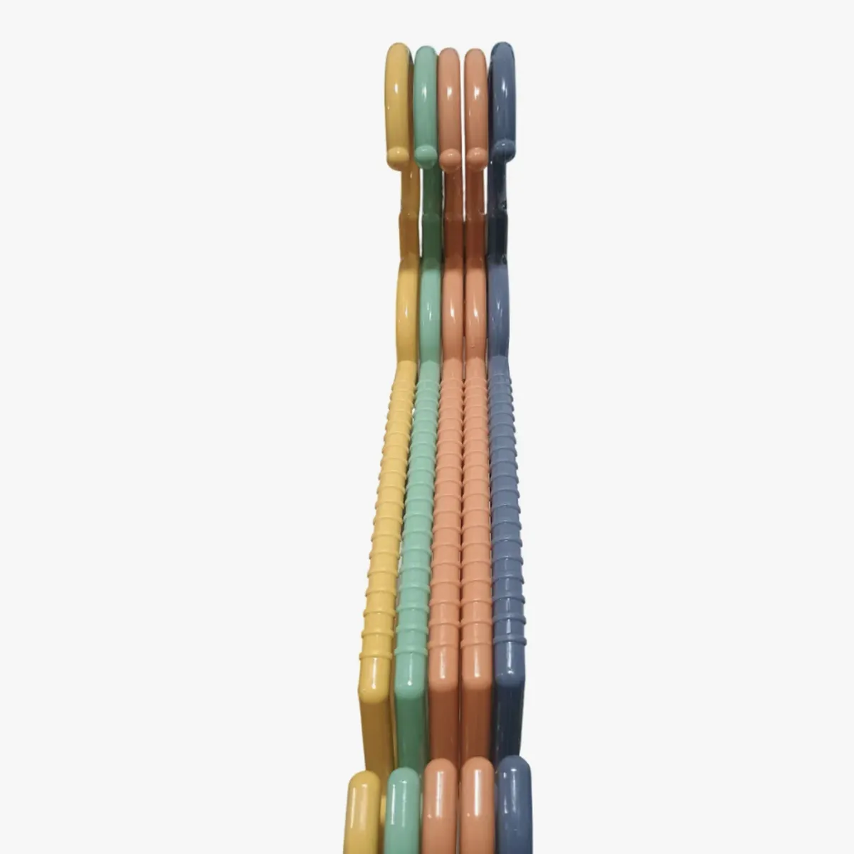 OKAY - Pack 50 Colgadores Ganchos Ropa Plásticos Antideslizantes