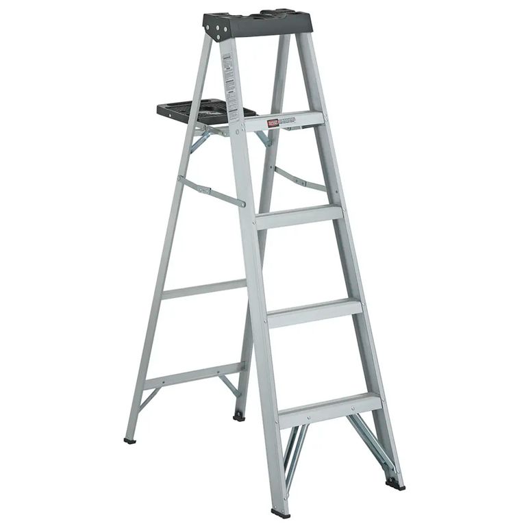Escalera De Aluminio Tijera 1.52 M (5 Peldanos)