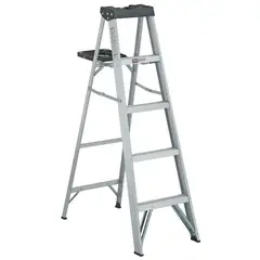 CUPRUM - Escalera De Aluminio Tijera 1.52 M (5 Peldaños)