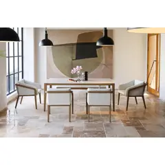 MODRA - Juego de Comedor Exterior para Jardín y Terraza Ipanema