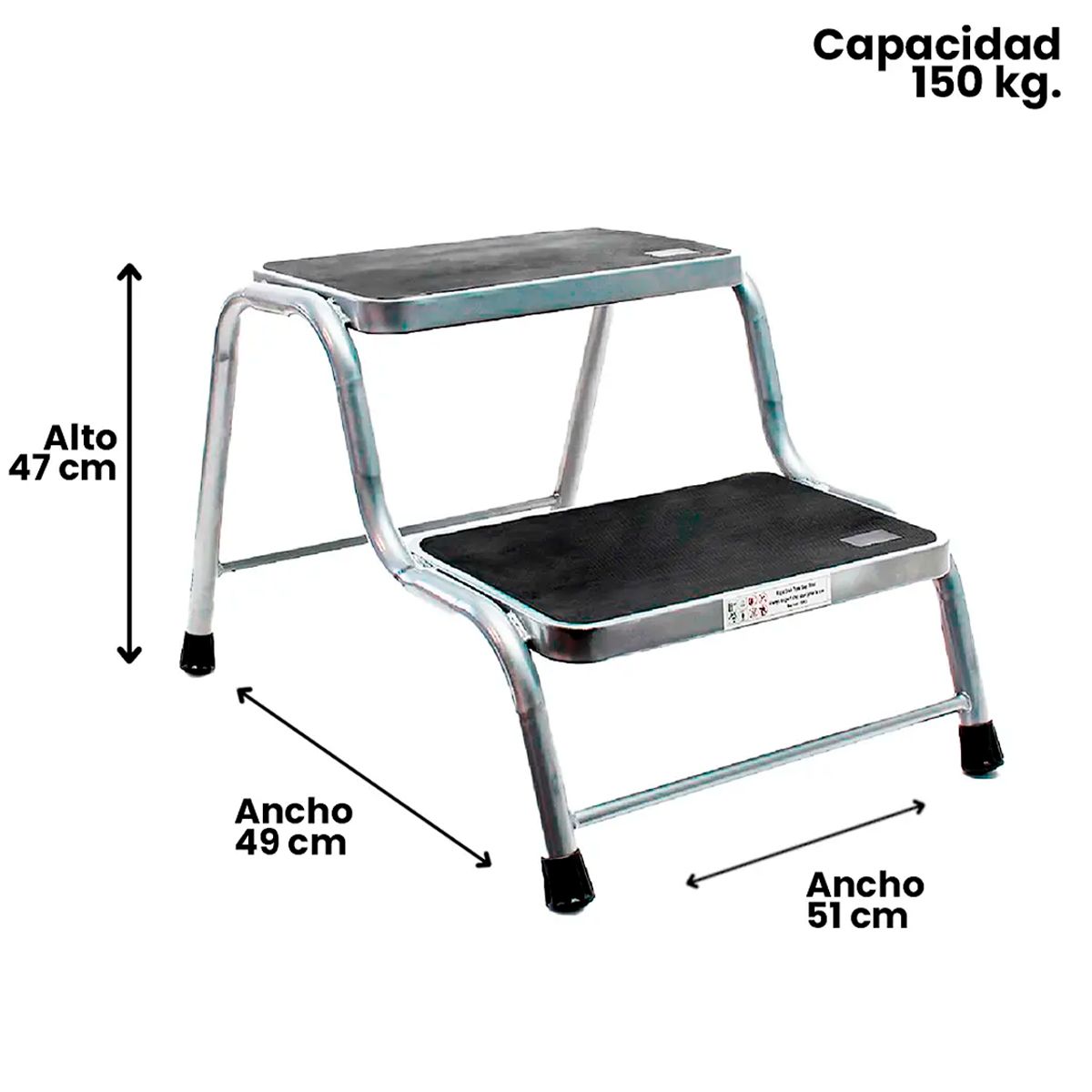 GENERICO - Escabel Clínico 2 Peldaños