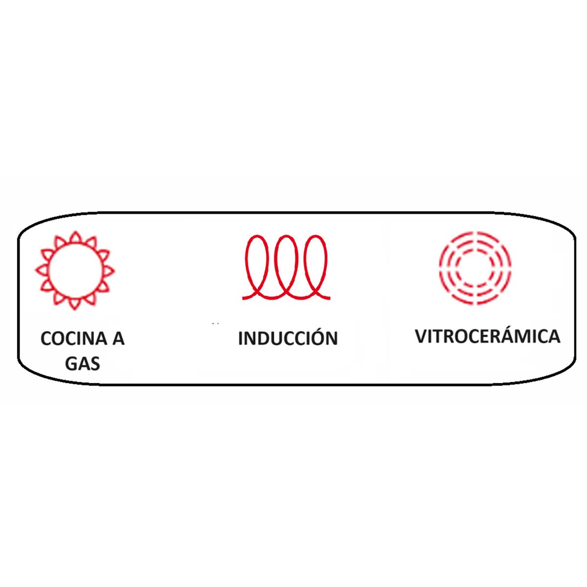 GENERICO - Cacerola Acero Inoxidable 18 Cm