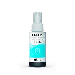 EPSON - Botella De Tinta T664 Cyan
