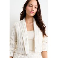 Blazer Fantasia Mujer Crudo