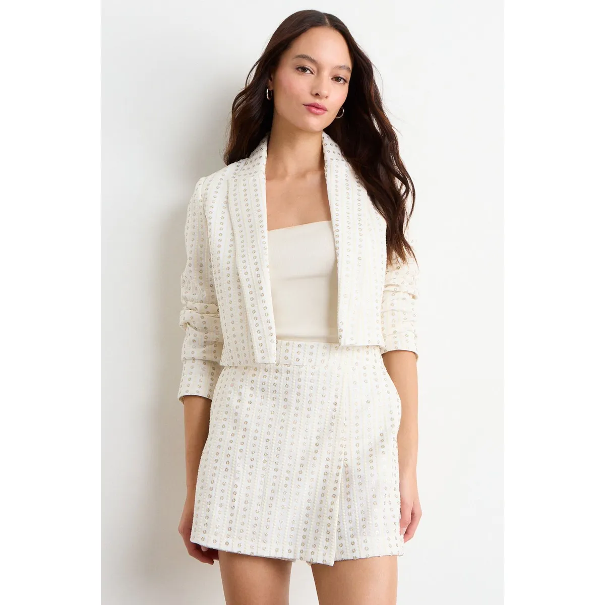 IO - Blazer Fantasia Mujer Crudo Io