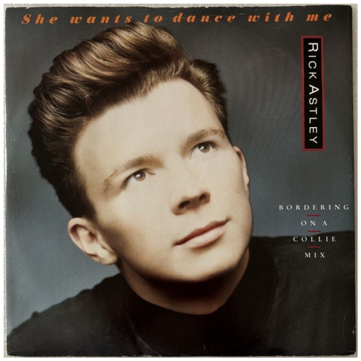 HITWAY MUSIC - RICK ASTLEY - SHE WANTS TO DANCE WITH ME - 12 MAXI SINGLE VINILO USADO