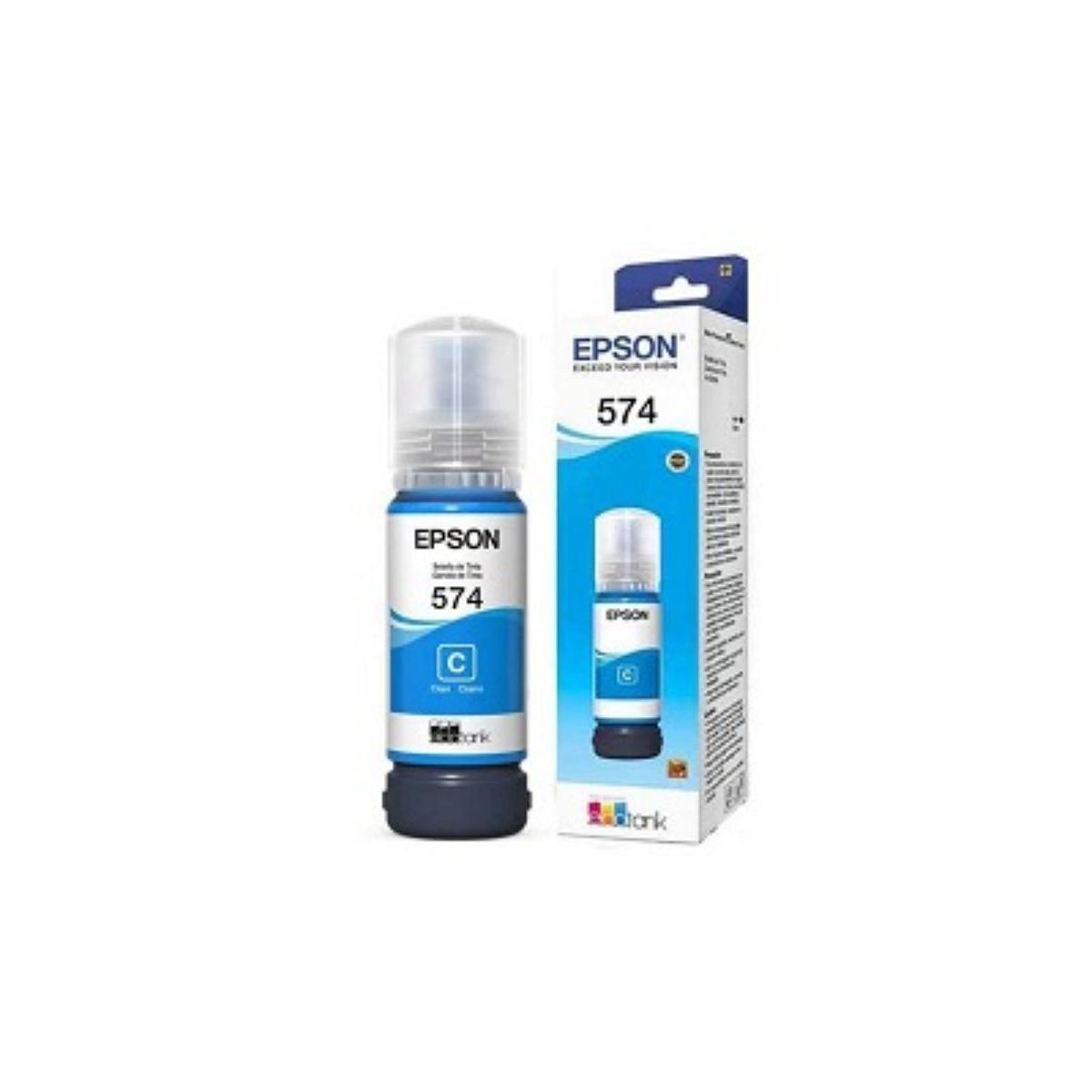 EPSON - T574 CYAN INK BOTTLE - C13T09A22A