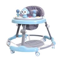 Andador Caminador Plegable Apoya Pies Bora Azul