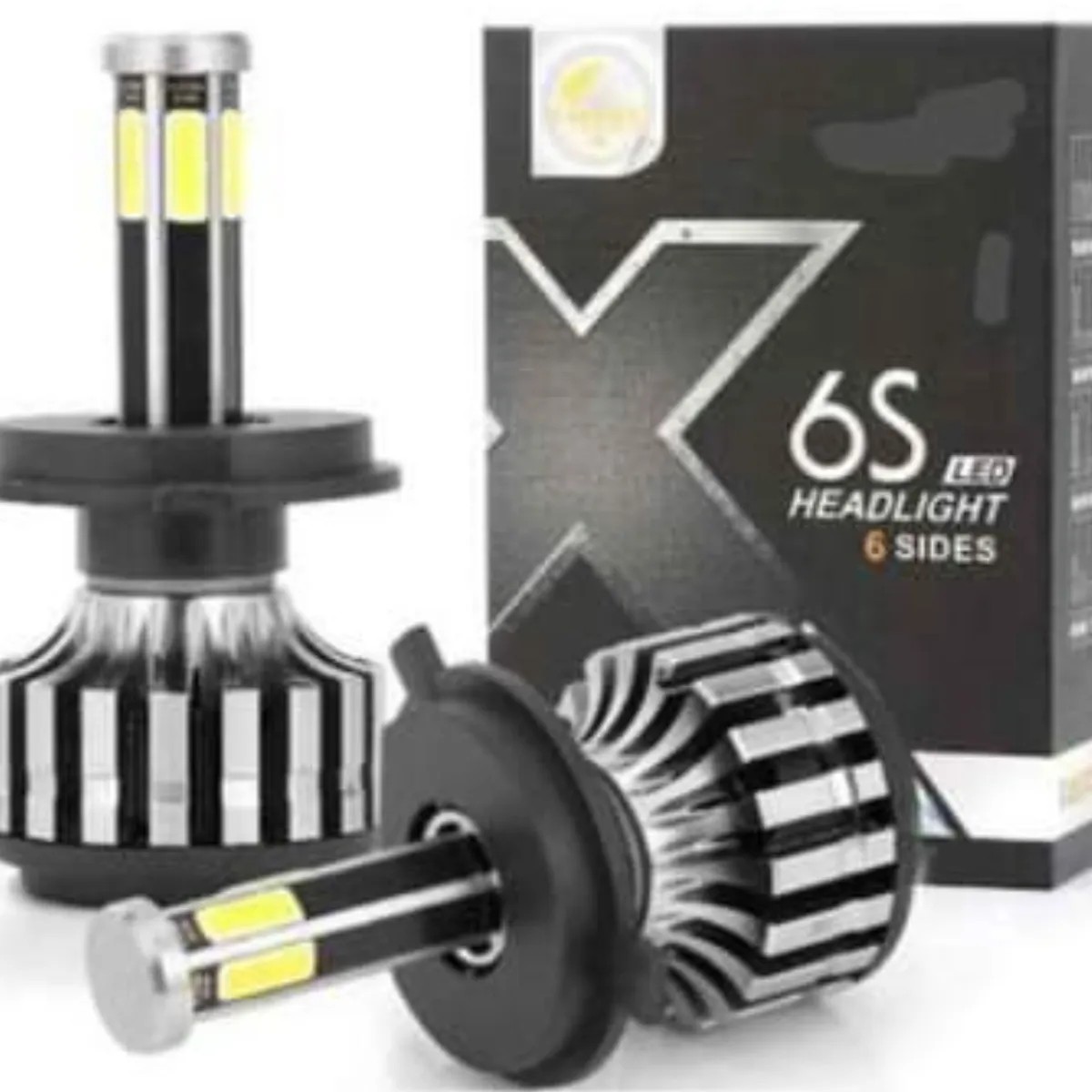 GENERICO - Ampolletas Turbo Led X6S 6 Caras H4 34.000lm con Canbus