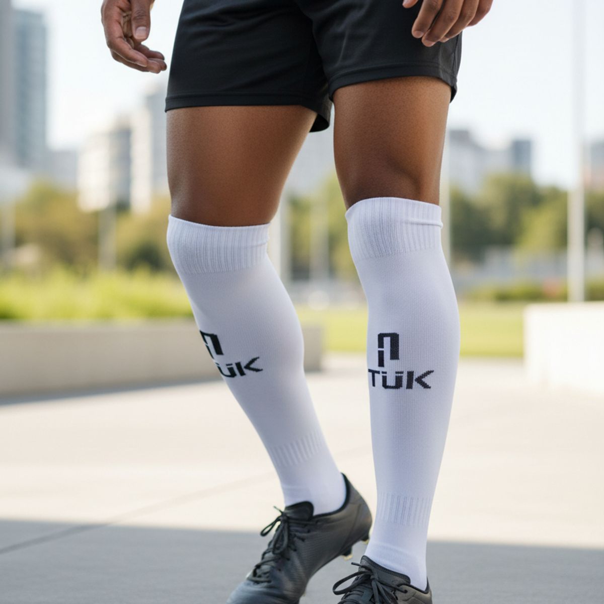 MUUK - MEDIAS DE FUTBOL MUUK ADULTO BLANCO