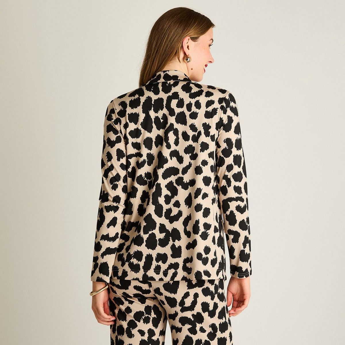 LORENZO DI PONTTI - Tapado Arena Estilo Animal Print