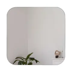 TUHOME - Espejo Lia Cuadrado 60x60x19 Cm