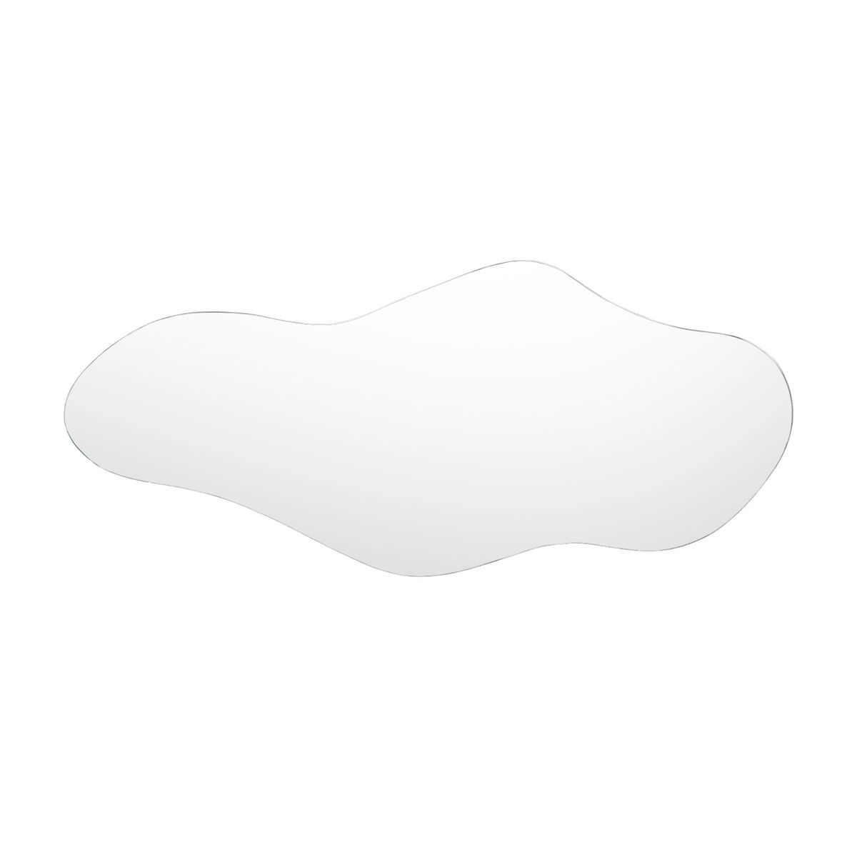 TUHOME - Espejo Aries Irregular Horizontal 60x150x19 Cm