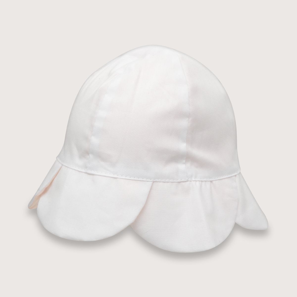 OPALINE - Gorro de niña playa reversible Blanco