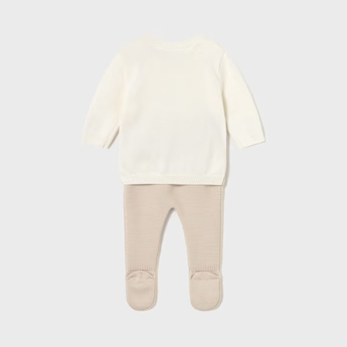 MAYORAL - Conjunto polaina y jersey tricot recién nacido