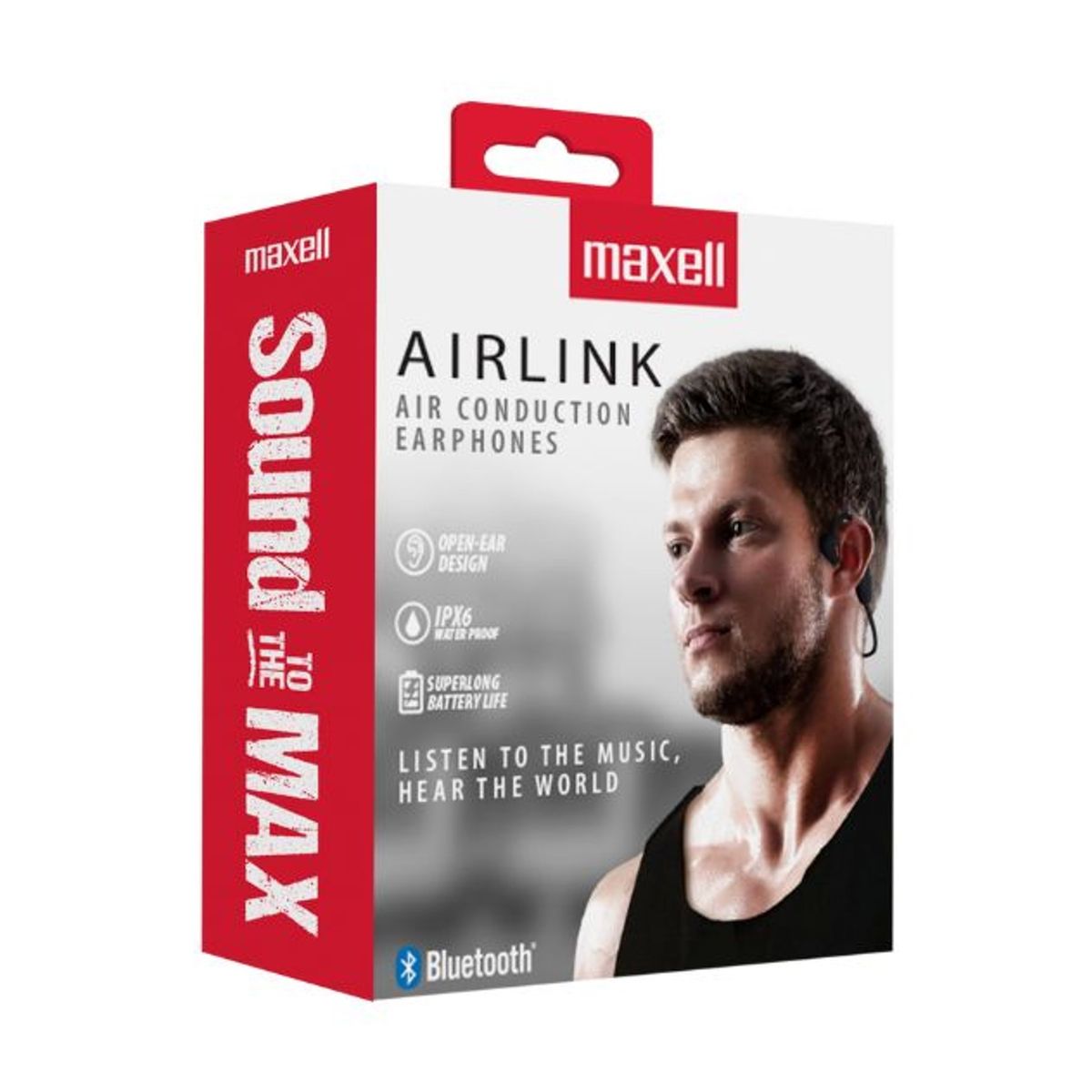 MAXELL - Audífonos Inalámbricos Deportivos Maxell Airlink
