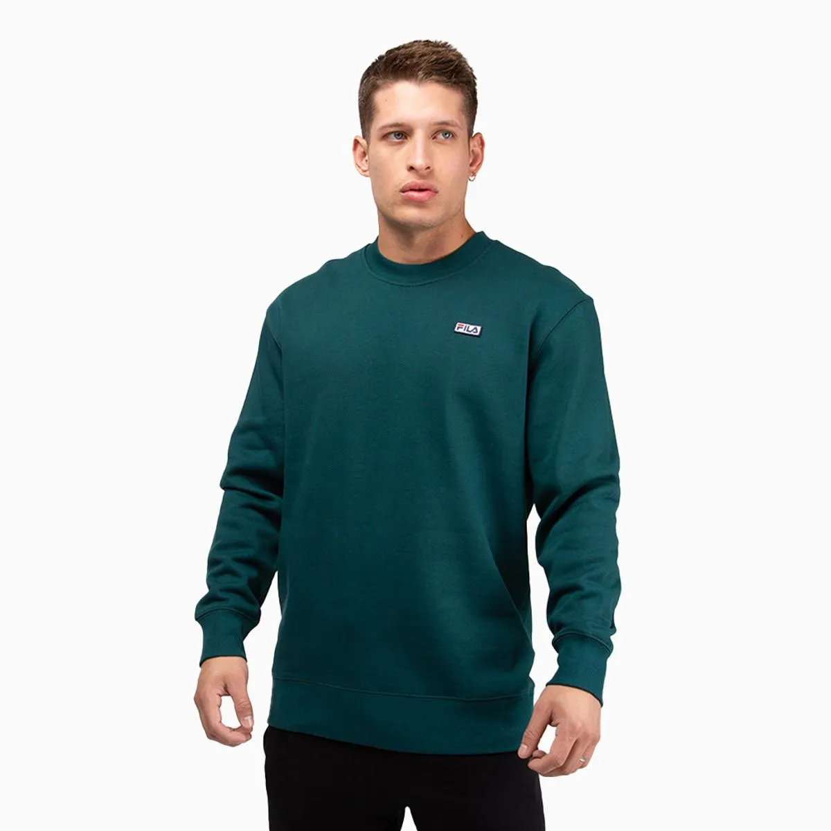 FILA - Polerón Fila Letter II Hombre Verde