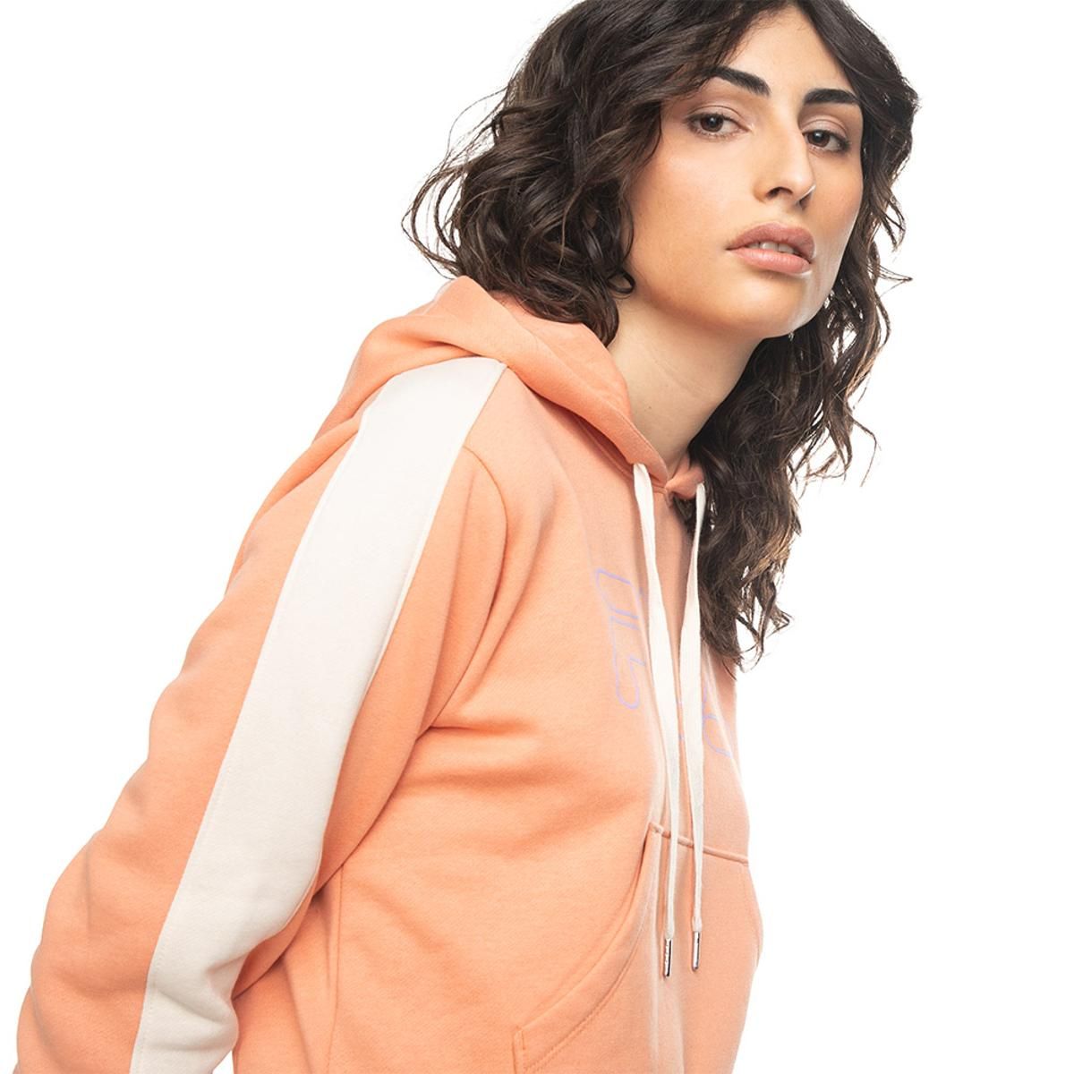 FILA - Polerón Fila Basic Colors Mujer Naranjo