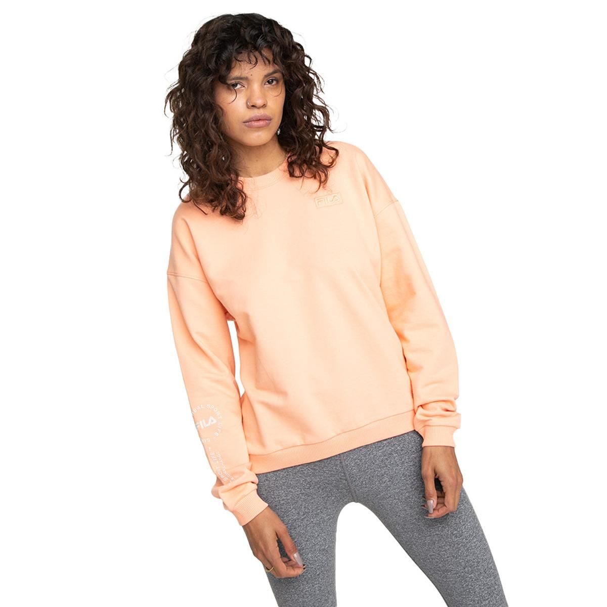 FILA - Polerón Fila Essential II Mujer Damasco