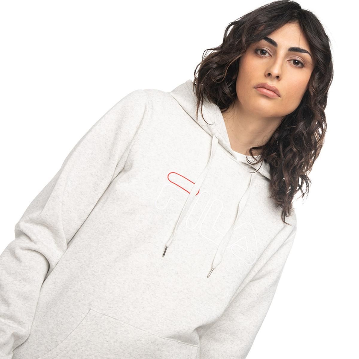 FILA - Polerón Fila Basic Outline Mujer Blanco