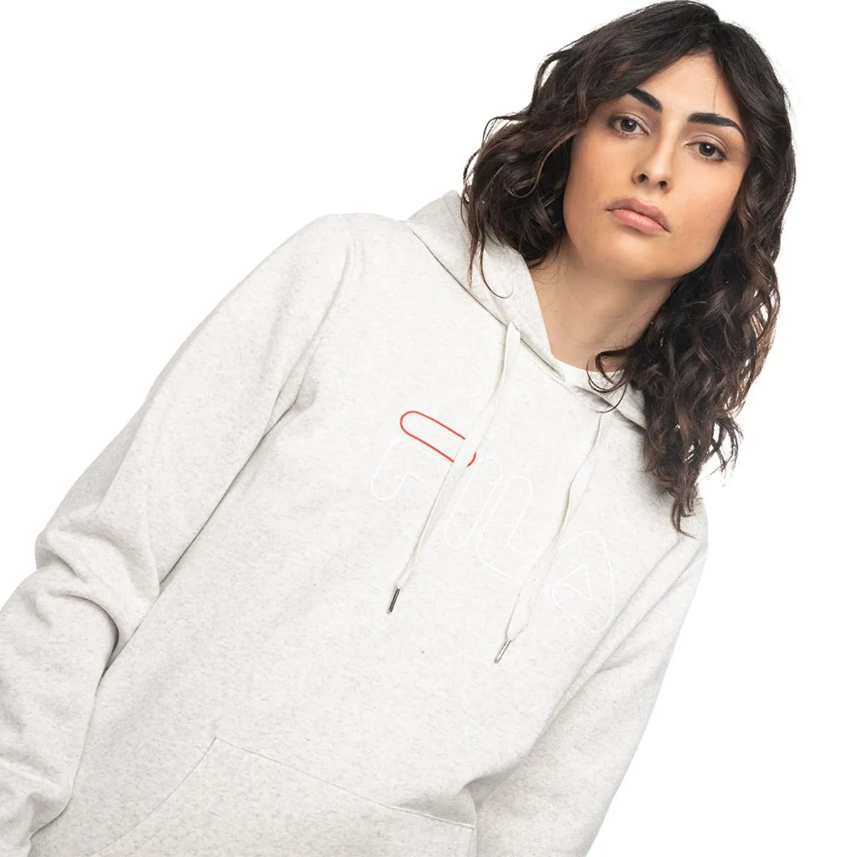 FILA - Polerón Fila Basic Outline Mujer Blanco