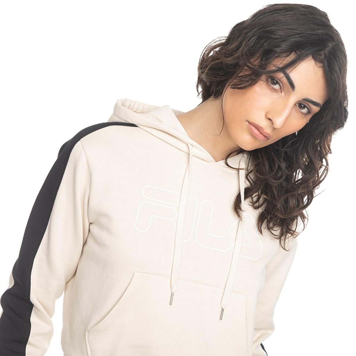 FILA - Polerón Fila Basic Colors Mujer Blanco