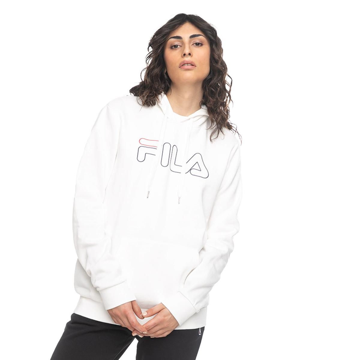 FILA - Polerón Fila Basic Outline Mujer Blanco