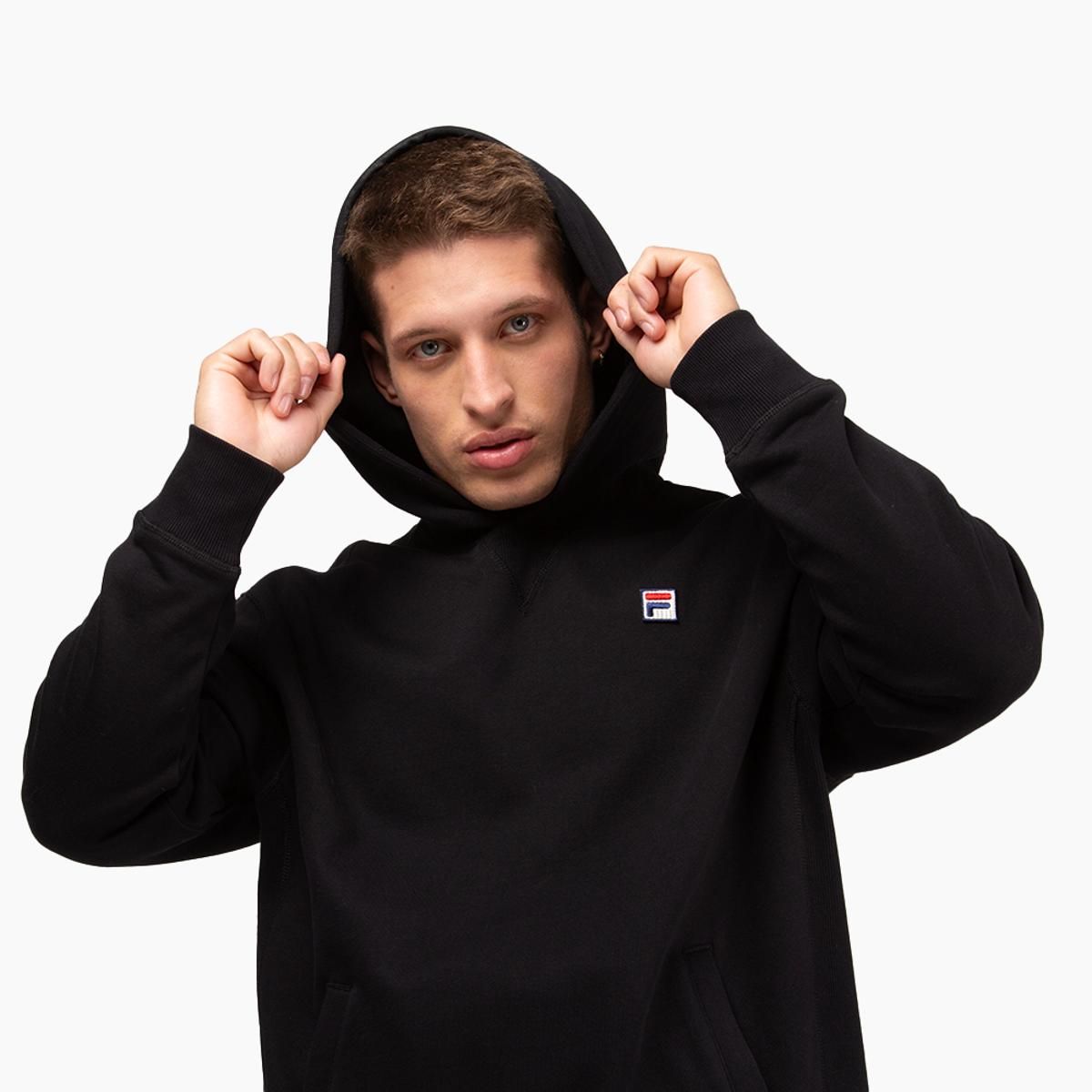 FILA - Polerón Fila F-Box Premium Hombre Negro