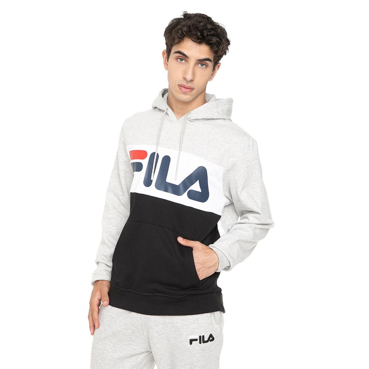 FILA - Polerón Fila Matte Print Hombre Multicolor