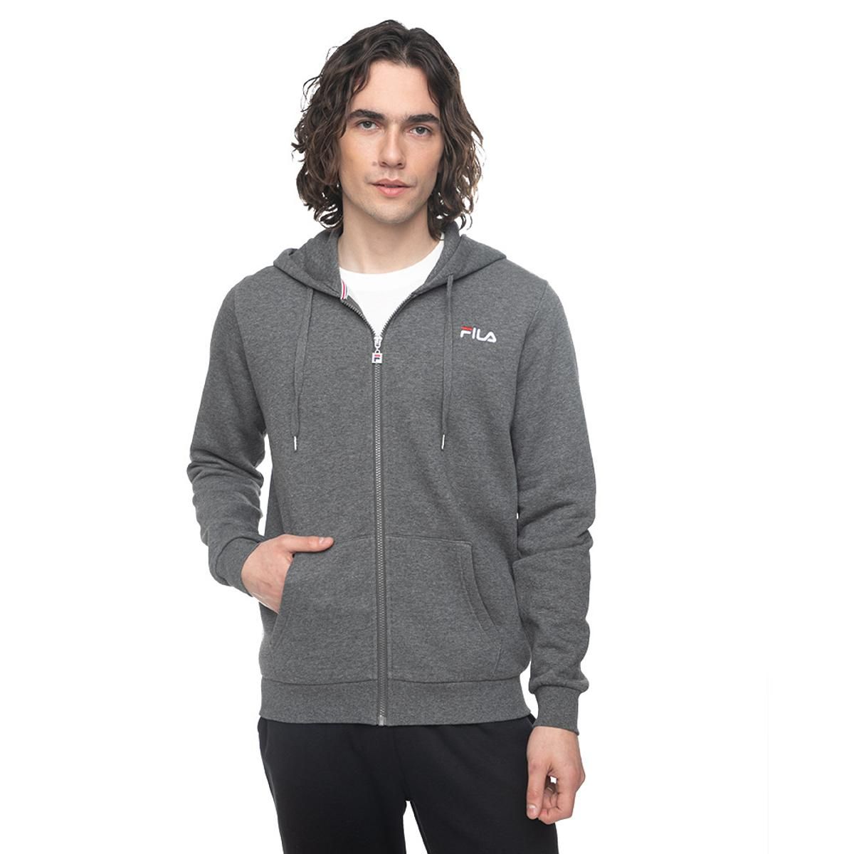 FILA - Polerón Fila Classic Basic Hombre Gris