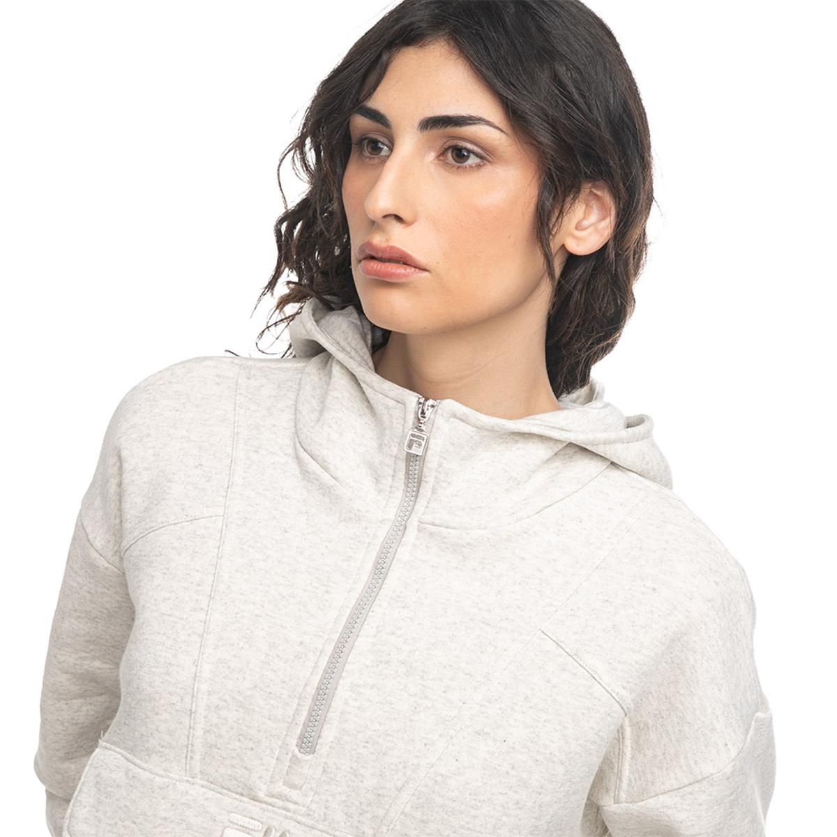 FILA - Polerón Fila Anorak Street Express Comfy Mujer Blanco