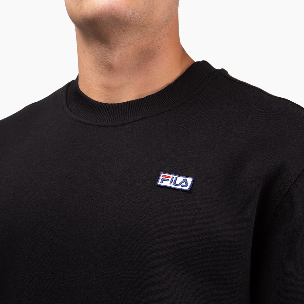FILA - Polerón Fila Letter II Hombre Negro
