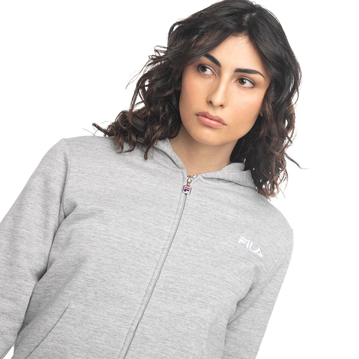 FILA - Polerón Fila Classic Mujer Gris