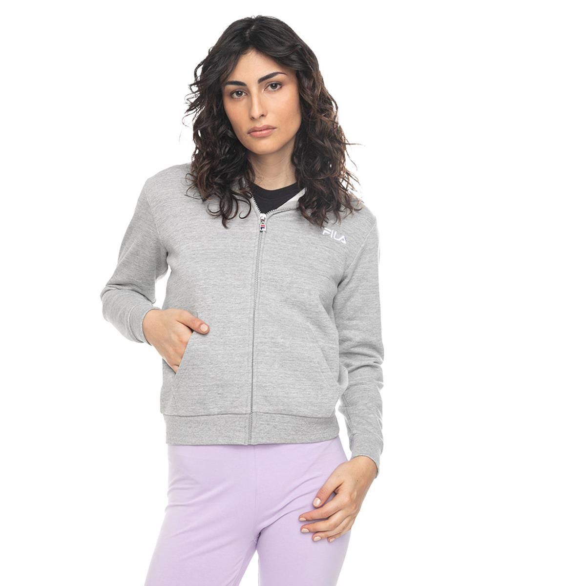 FILA - Polerón Fila Classic Mujer Gris