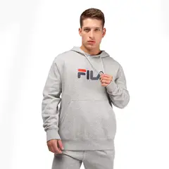 FILA - Polerón Comfort Letter II Hombre Gris