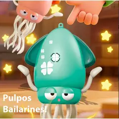 GENERICO - Juguete Pulpo Calamar Bailarin con Musica y Luz