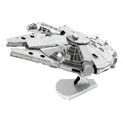 GENERICO - Rompecabezas Metal 3d Star Wars Puzzle Falcon