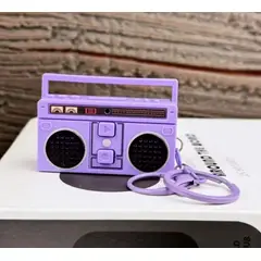 GENERICO - Llavero grabadora radio para recordar compras - Purpura - 10