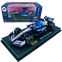 BBURAGO - Auto F1 Alpine A525 2025 #10 Pierre Gasly Caja Acrilica 1:43
