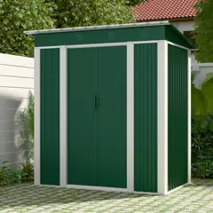 GENERICO - Bodega exterior techo simple 180x120 2.16 M2 - Linea Green SS-02