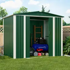 GENERICO - Bodega Exterior doble techo 240x180 4.32 M2 - Linea Green DS-03