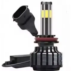 GENERICO - Ampolletas Turbo Led X6S 6 Caras H8/H9/H11/H16 34.000lm con Canbus