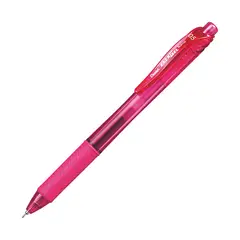 PENTEL - Lápiz Ener Gel X Retráctil 05mm Rosado
