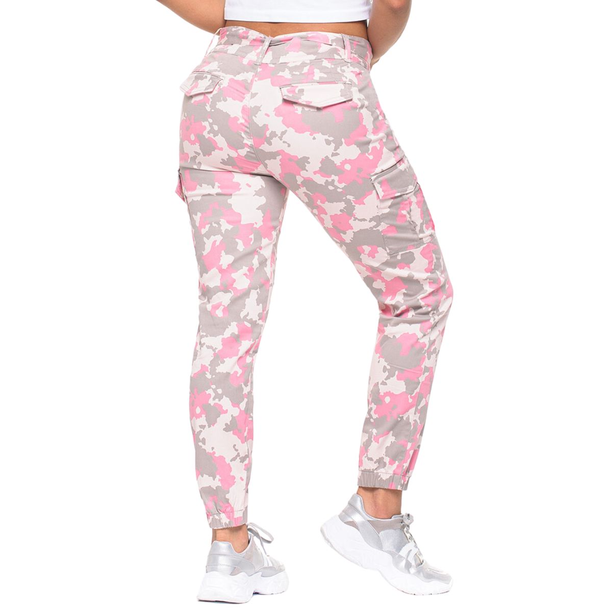 TRUCCOS JEANS - Jogger Cargo Mujer Elasticado Camuflado Colombiano B4632