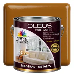 KENT - OLEO BRILLANTE PREMIUM - MULTISUPERFICIES - GALON MARRÓN MIEL