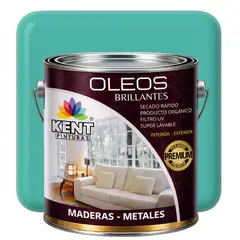 KENT - OLEO BRILLANTE PREMIUM - MULTISUPERFICIES - GALON VERDE TROPICAL