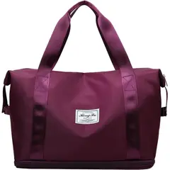 GENERICO - Bolso Cartera Mujer Hombro Plegable Tote Bag Daily Casual Impermeable Deportivo Viaje Expansible